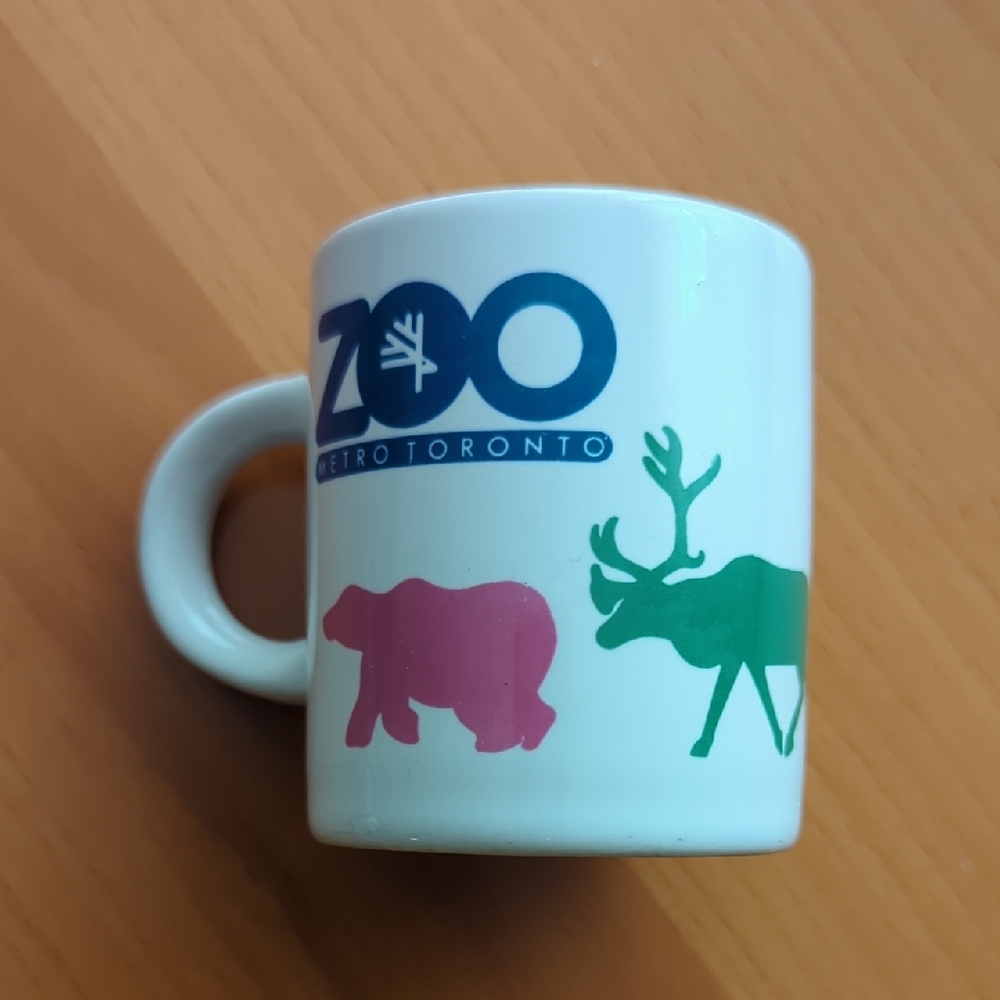 VINTAGE Mini Mugs - Metro Toronto Zoo & Expo 86 Vancouver Canada - Picture 6 of 12